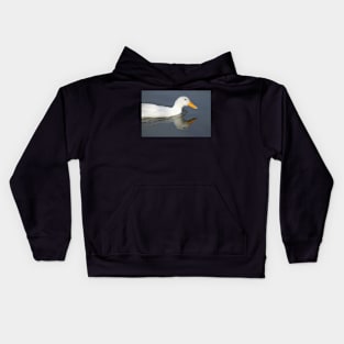 Duck Reflection, South Astralia Kids Hoodie